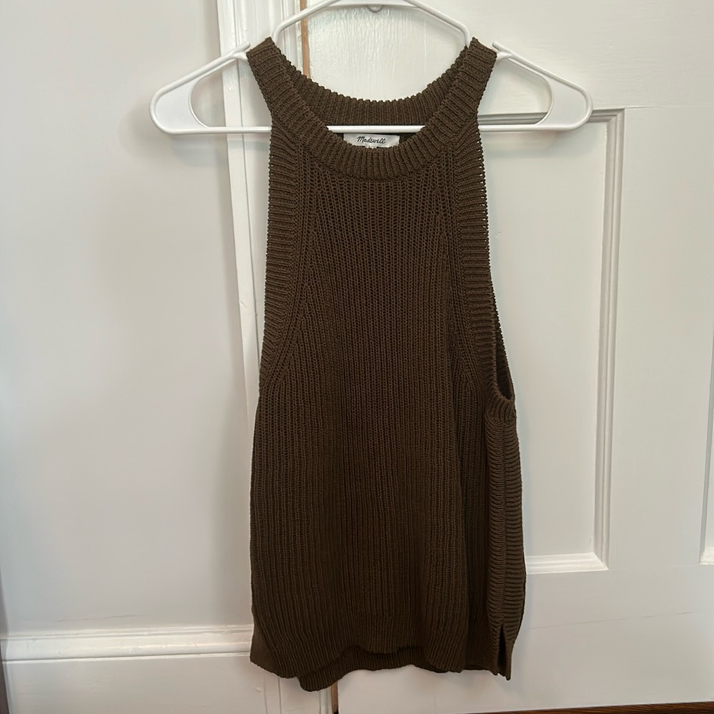 Madewell sweater tank